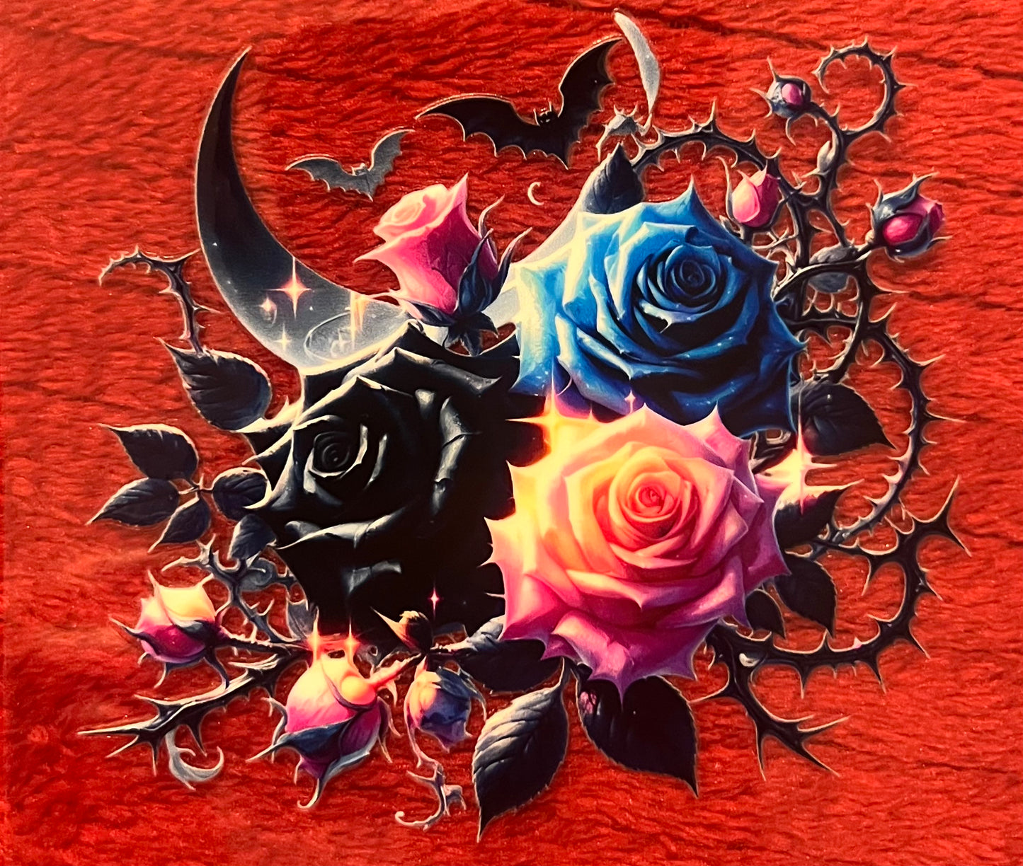 Thorns roses