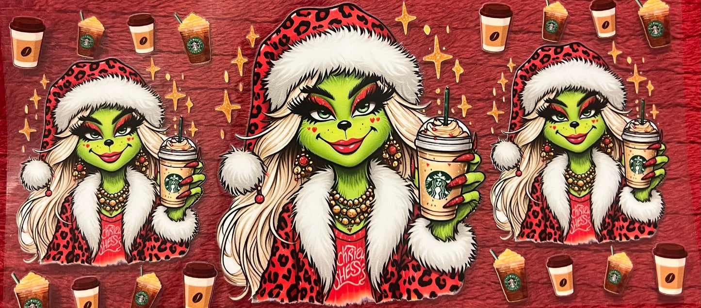 Christmas 8 girl grinch