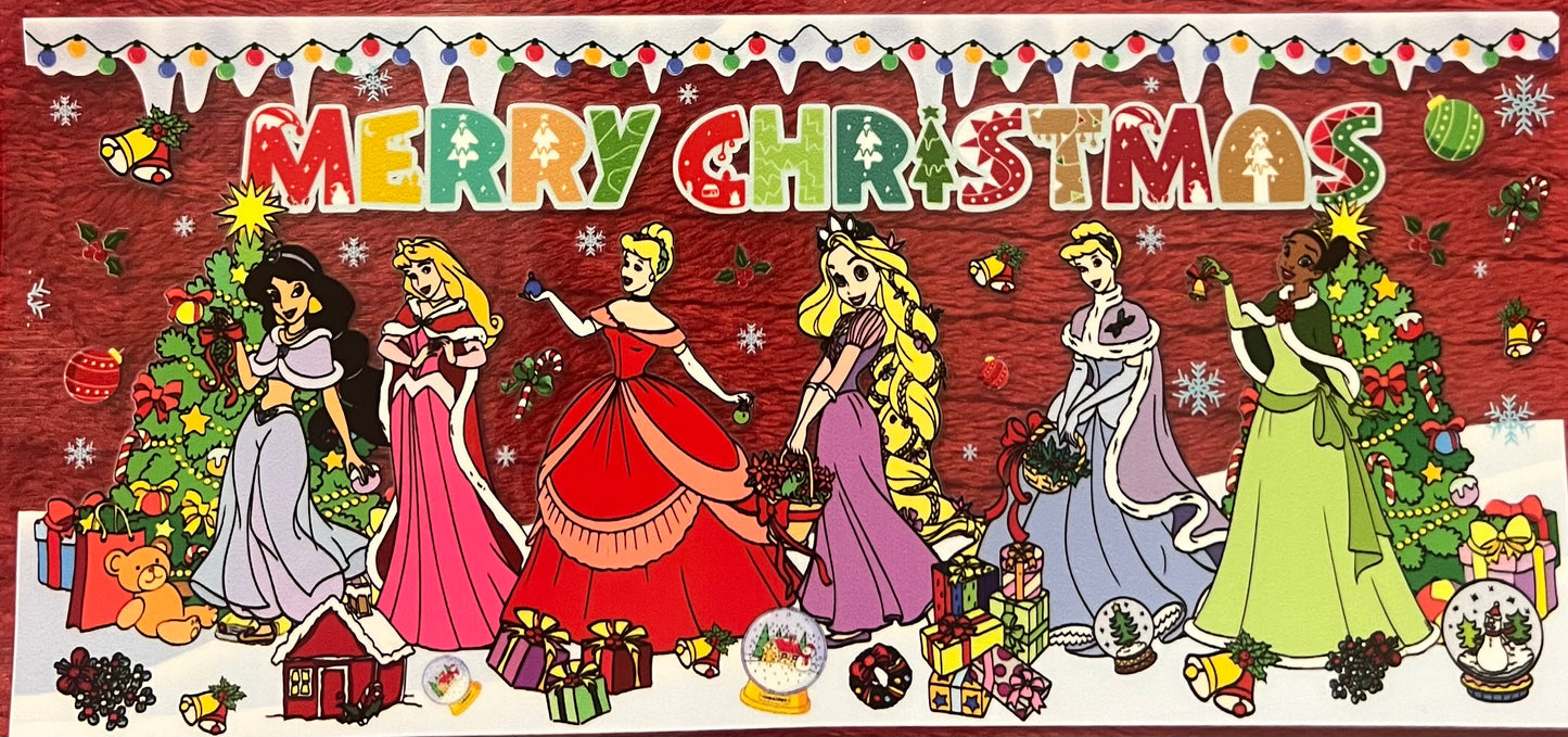 Christmas 10 princesses