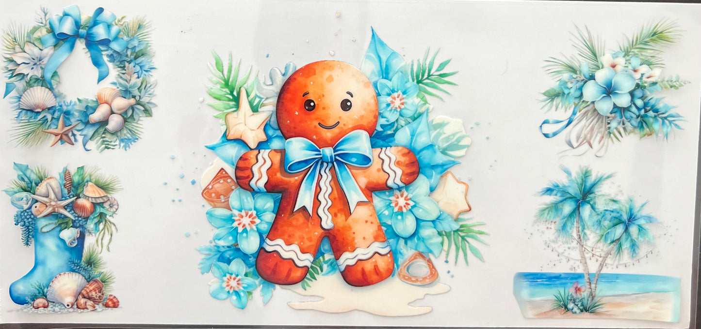 Christmas 25 gingerbread seashell