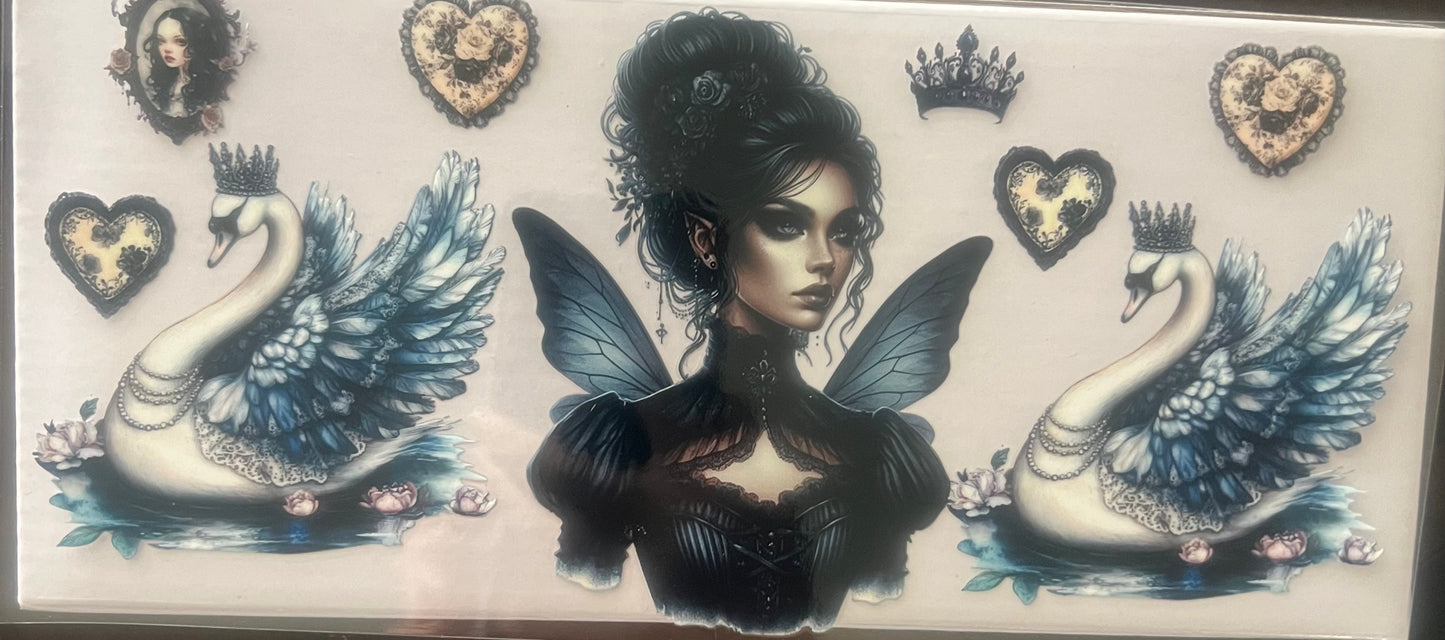 Gothic  fairy swan