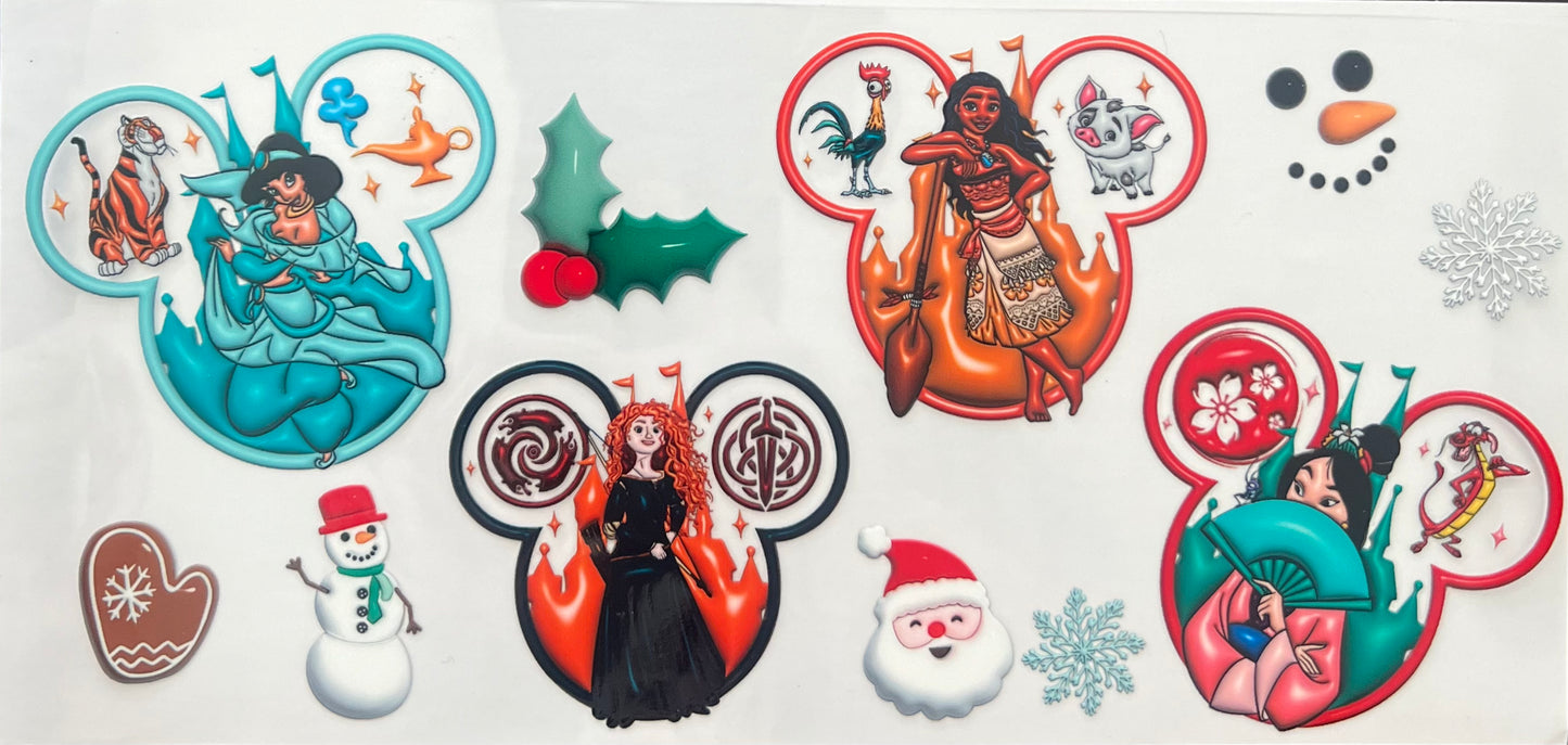 Christmas 26 characters princess