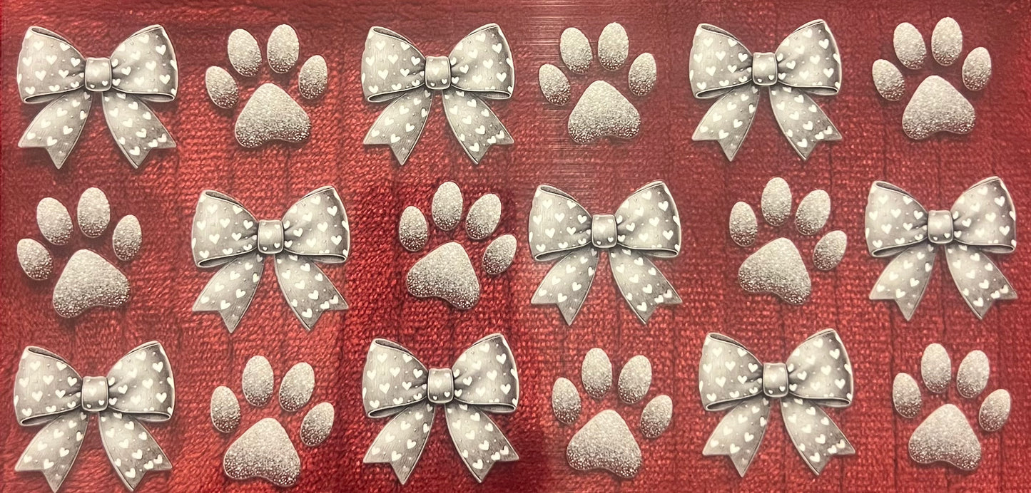 Paw prints 1