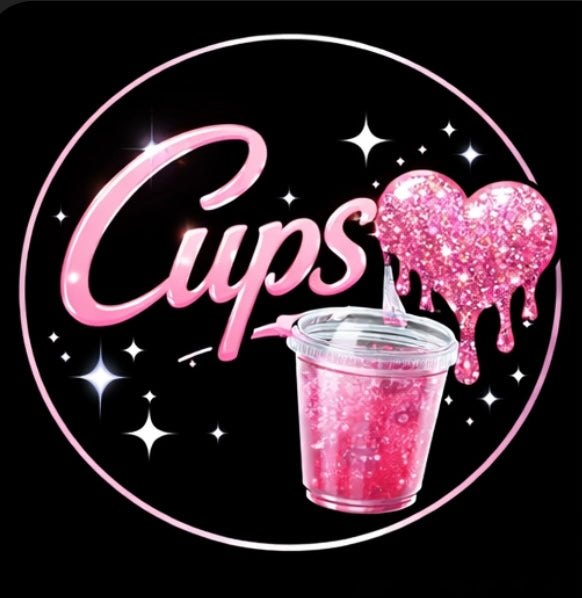 #1 How to Order:                                       
    *Choose Your Cup style and size.
*Choose Your wrap
*Choose cup flow                 *Email will be sent out to you for glitter colors or any other questions.